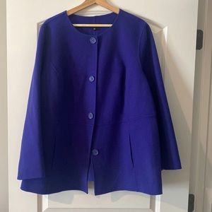 Talbots Double Faced Wool Jacket never worn Size 18W